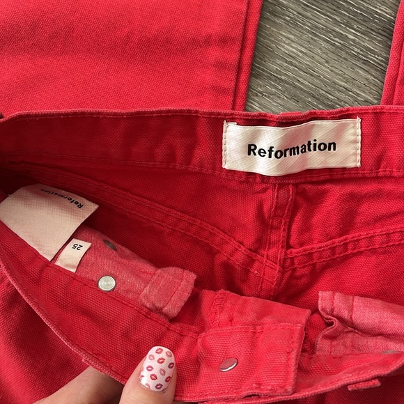 Reformation wide leg crop pants - 25 - Picture 4 of 6